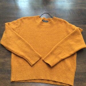 Trwboutique Dark mustard colored sweater. Size small. Gently worn.